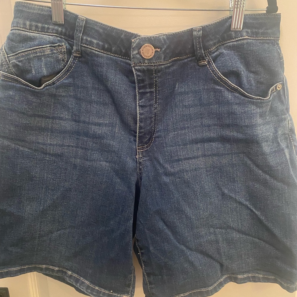 Wit & Wisdom absolution denim shorts-16